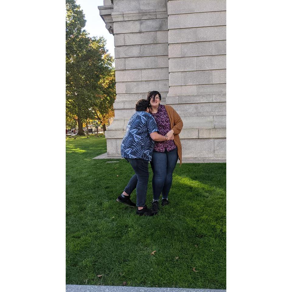 Snapped this on Nick's birthday visiting an art museum