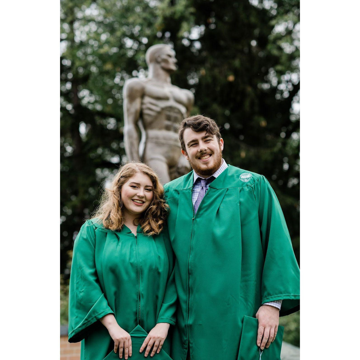 Molly and Jacob preparing to graduate from Michigan State University!
