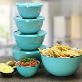 12-Piece Covered Nesting Bowl Set