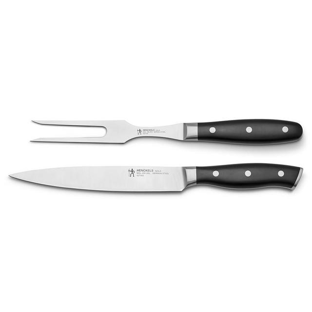 HENCKELS x EMERIL Lagasse The Nola Collection Razor-Sharp German 2-pc Carving Knife Set, Made in Company-Owned German Factory with Special Formula Steel perfected for almost 300 Years, Dishwasher Safe