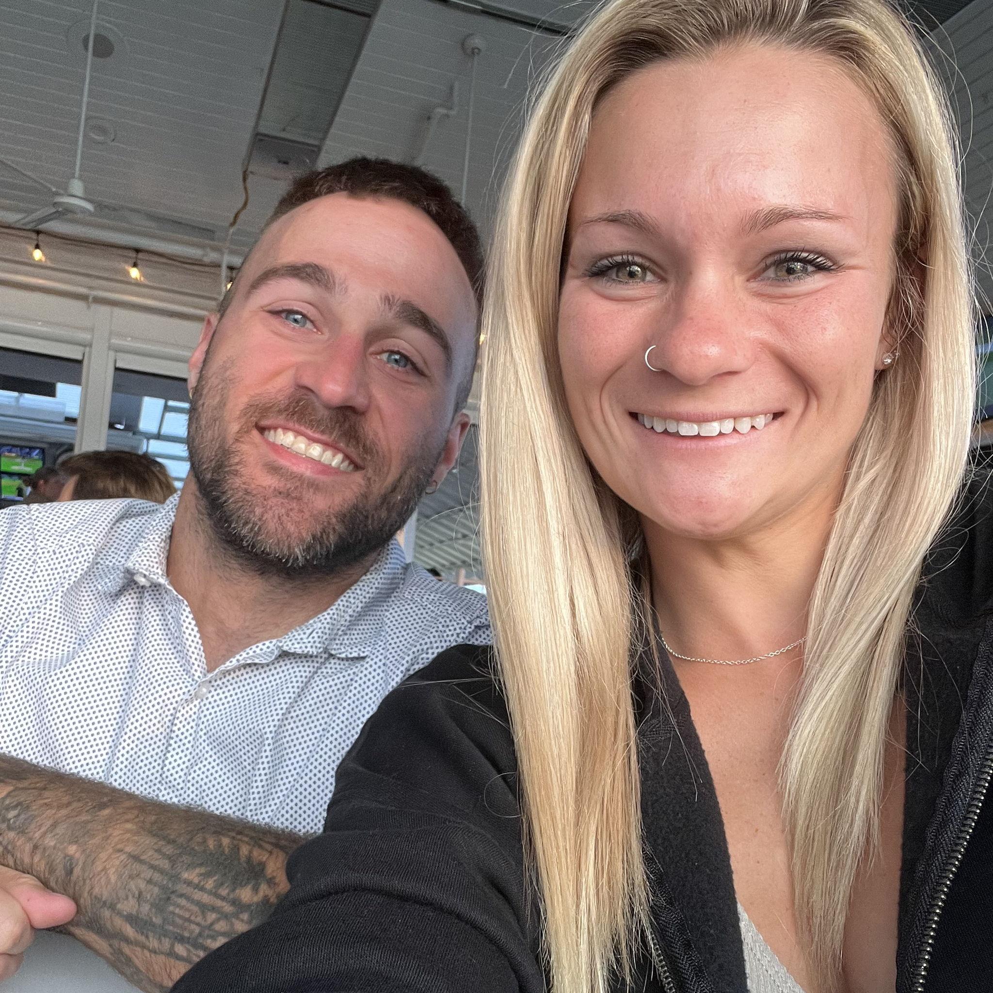 Our first birthday together. Celebrated Ethan turning 31 at Ricks Boatyard Cafe