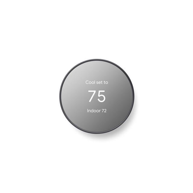 Google Nest Smart Thermostat in Charcoal