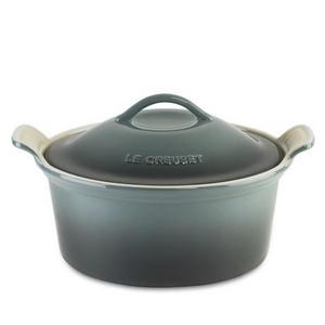 Le Creuset Heritage Stoneware Round Covered Baker, 3-Qt., Ocean
