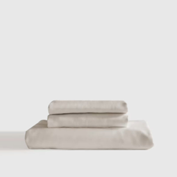 Bamboo Fitted Sheet Set in Sand | Queen
