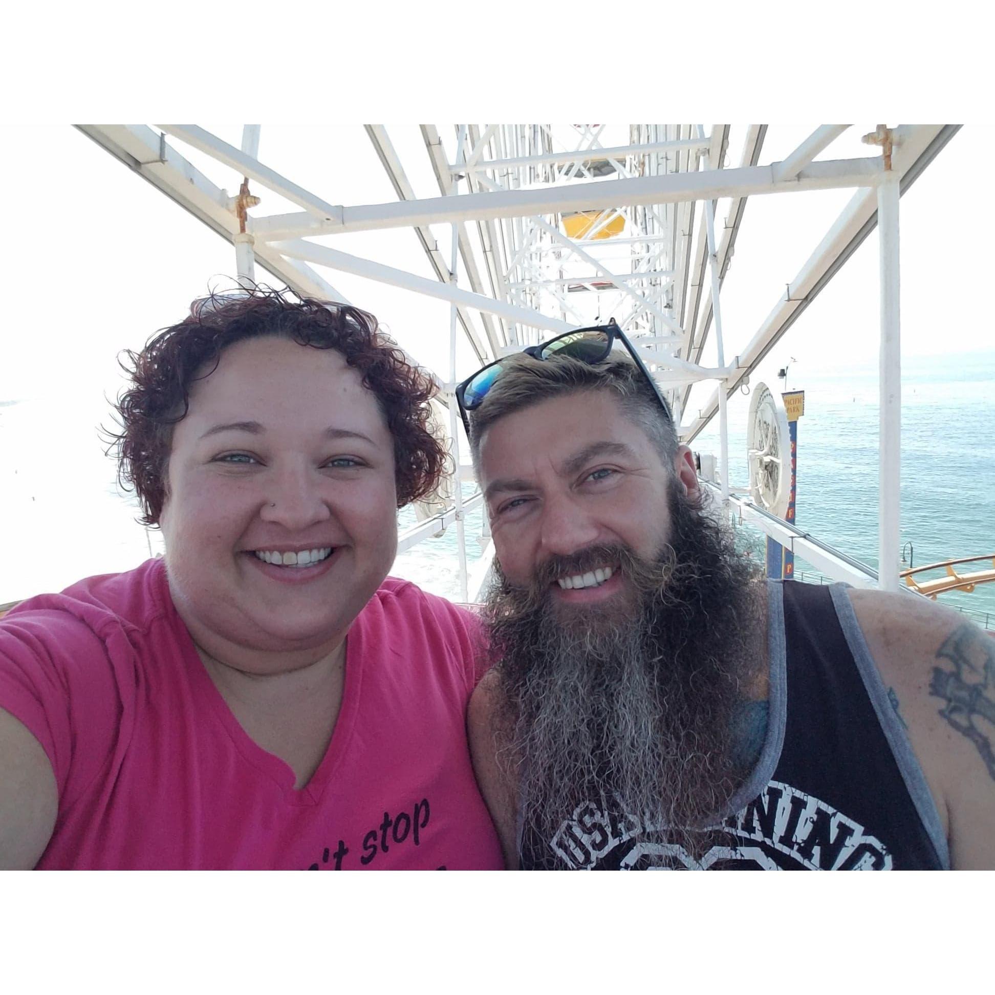 The Big Wheel on the Santa Monica Pier