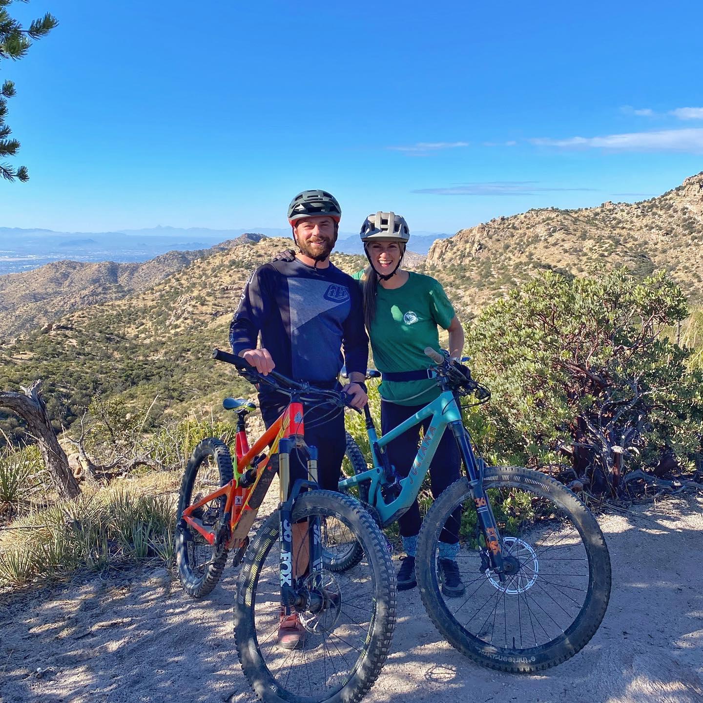 Biking the "Lemondrop" in Tucson Arizona