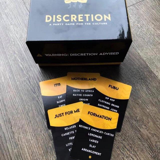 NEW DISCRETION Game