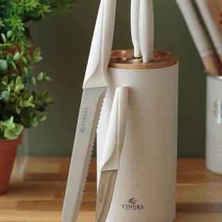 Organic 5-Piece Knife Block Set