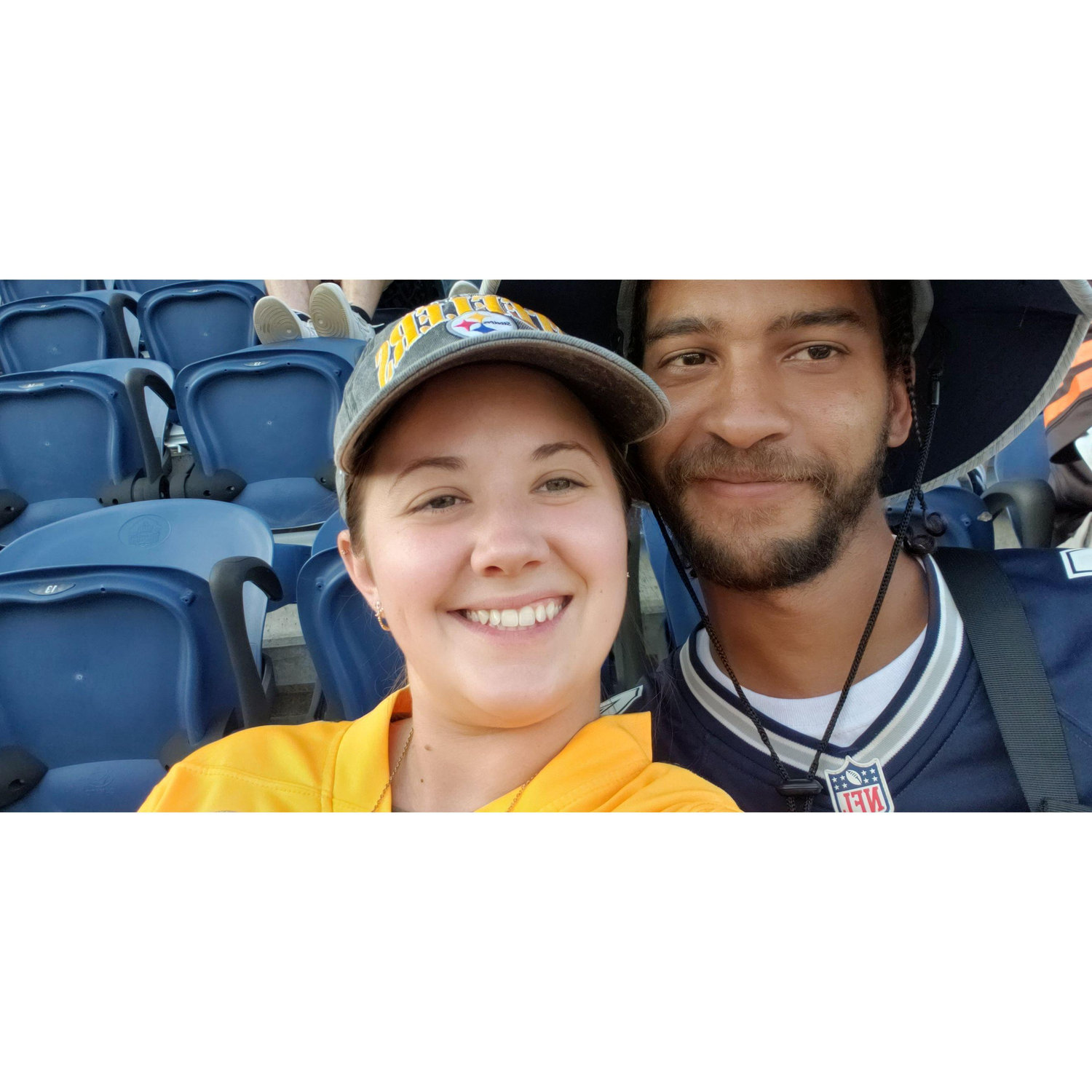 Canton, OH at the Steelers vs Cowboys Hall of Fame game