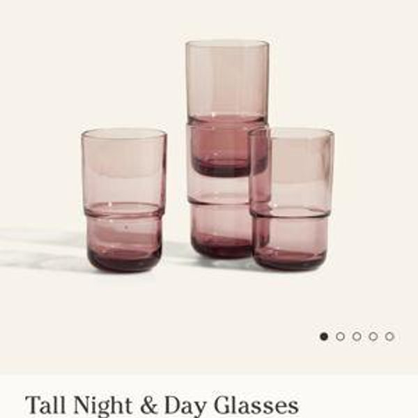 Tall Night + Day Glasses (rosa color)