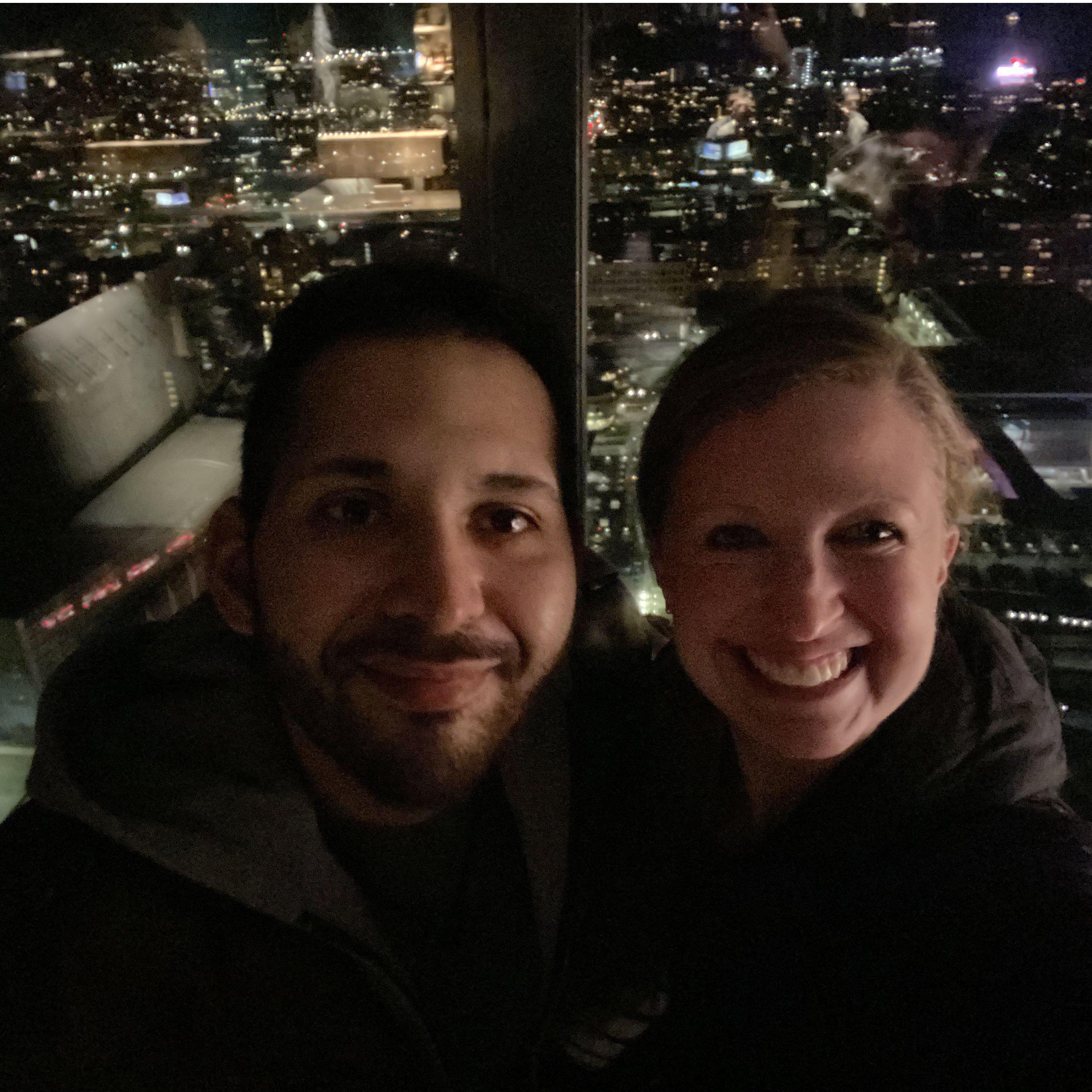 The View Lounge at the end of our first date