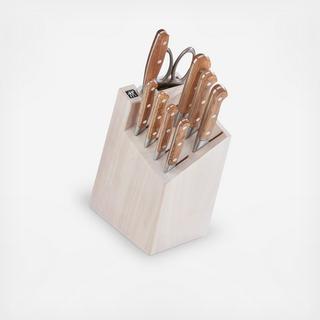 Pro Holm Oak 10-Piece Knife Block Set