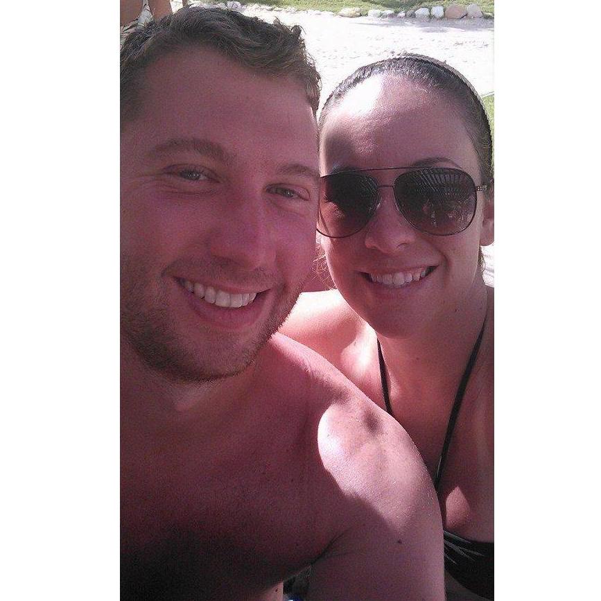 First cruise together to the Bahamas in 2014.