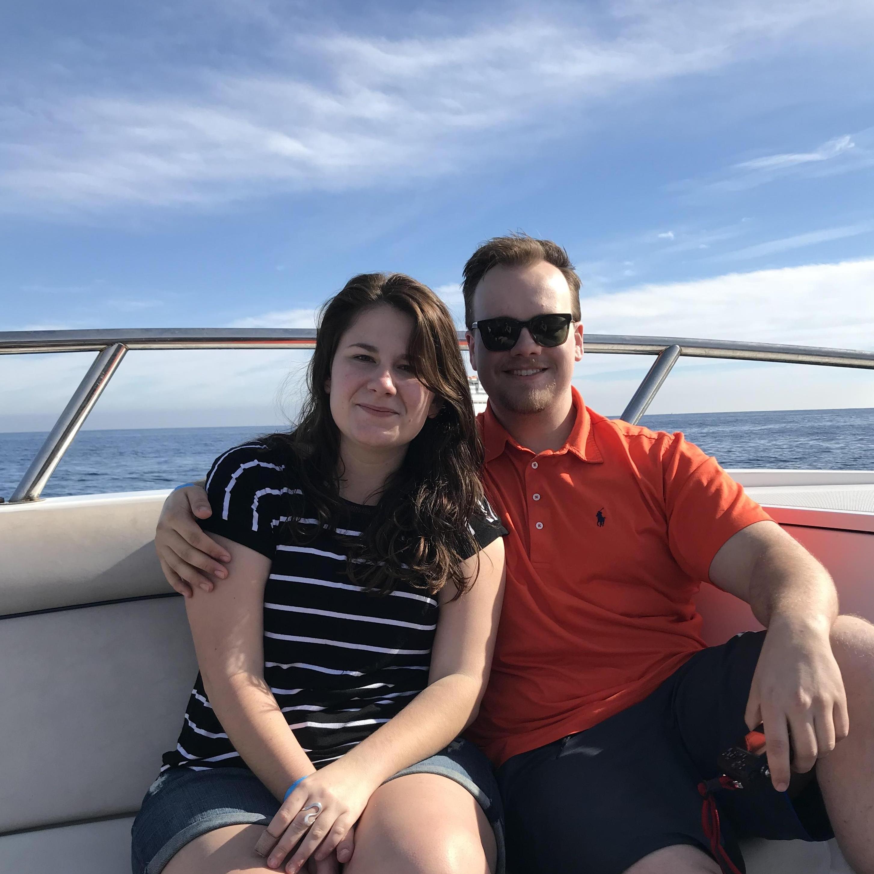 Our first year dating anniversary cruise
