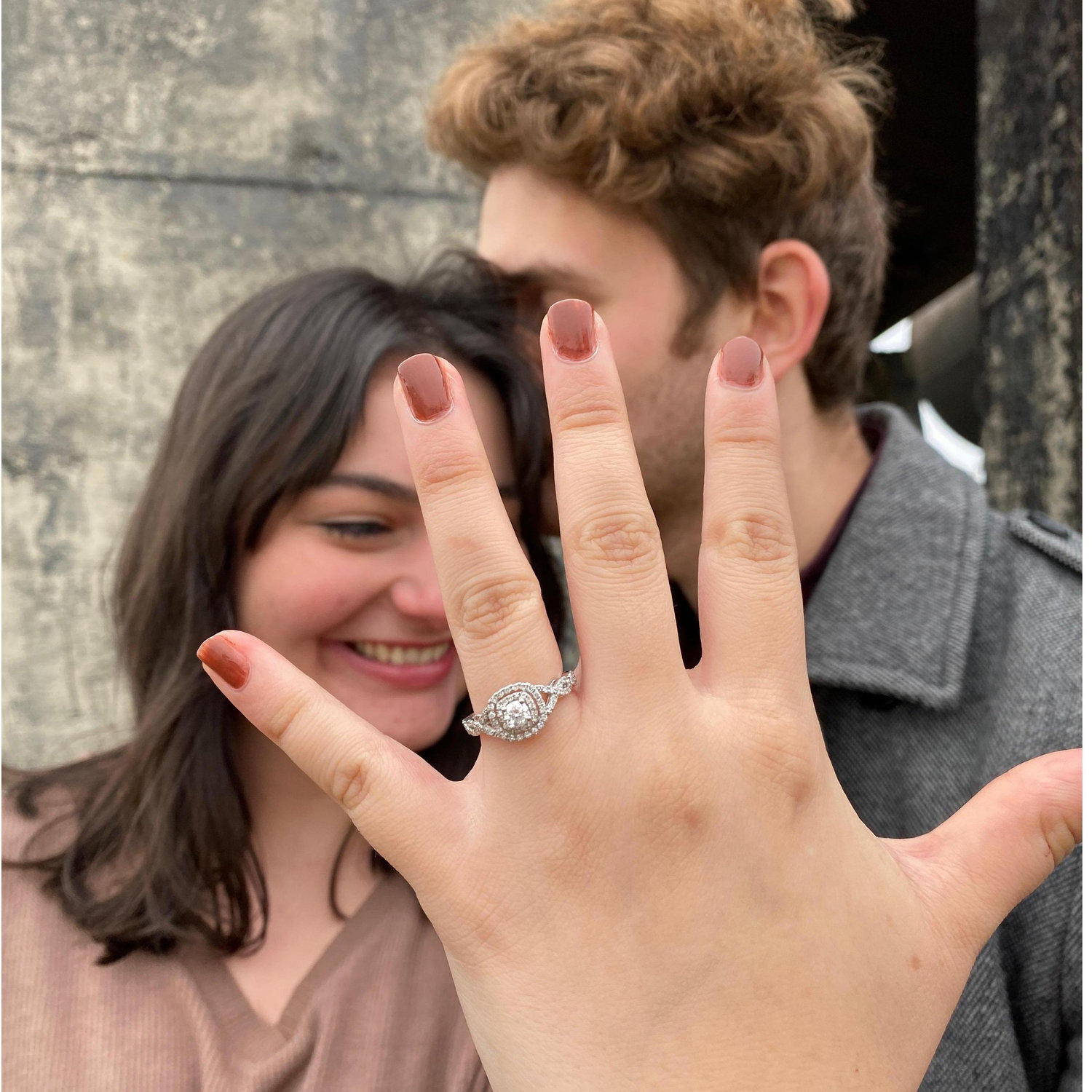 He did a pretty good job with the ring...