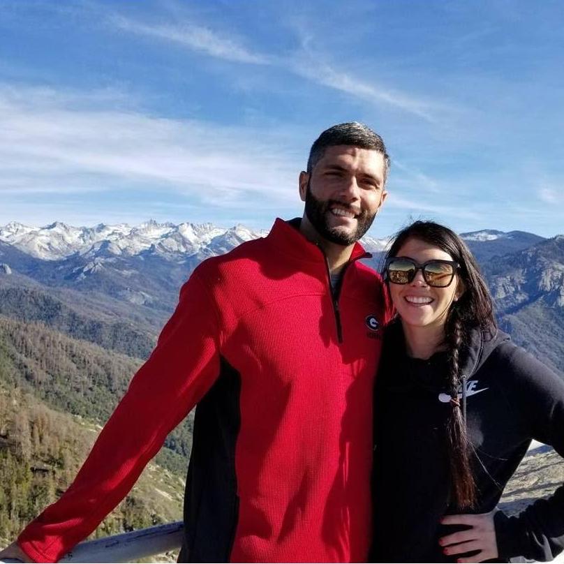 On top of Moro Rock in Kings Canyon National Forest! Sierra Nevada Mountains, Ca.