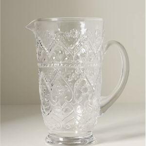 The Bombay Handblown Glass Pitcher