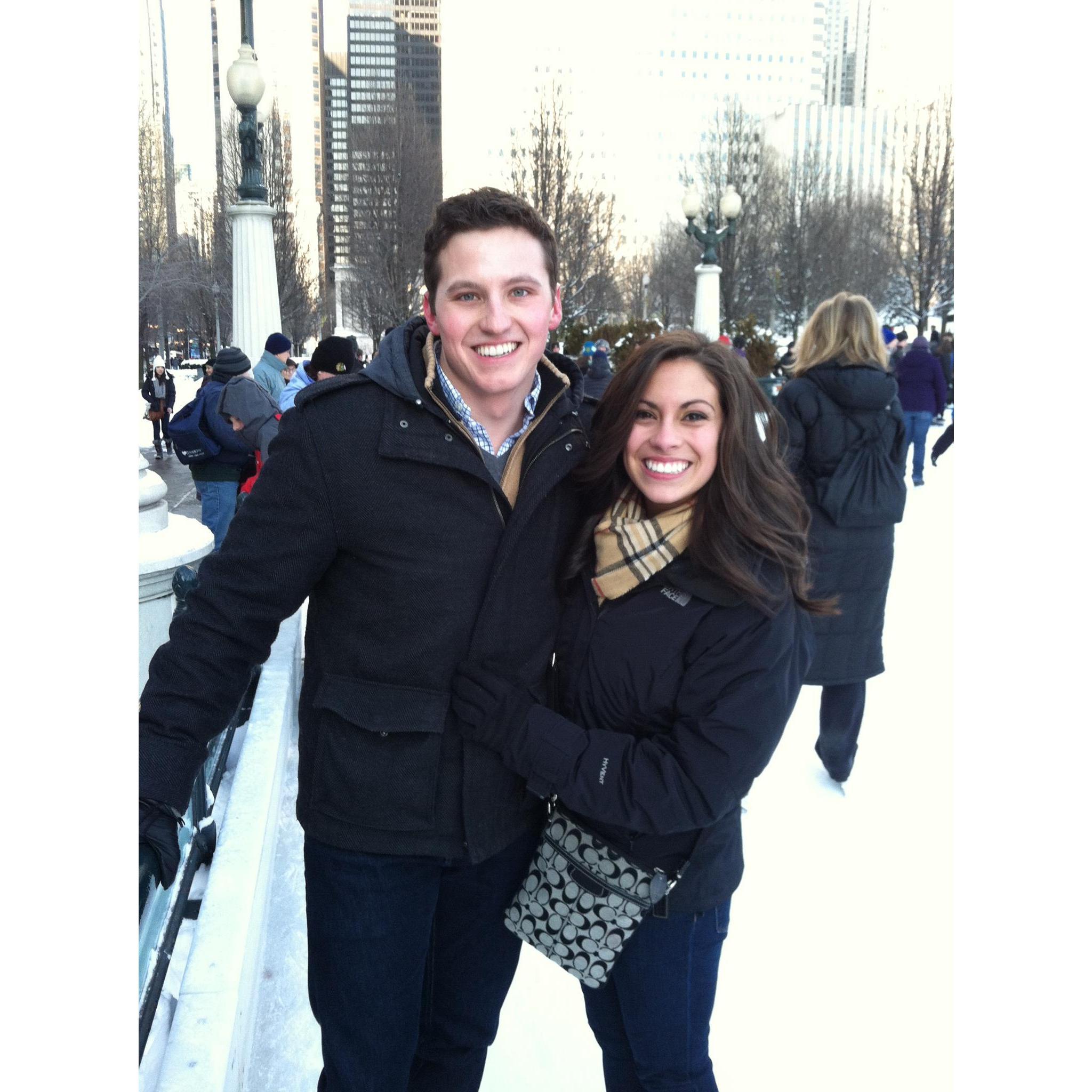 First solo trip to Chicago 2011