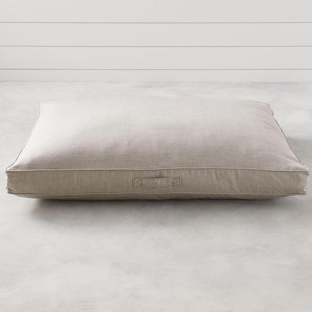 Sunbrella Indoor/Outdoor Pet Bed, Cast Heather Gray, Large