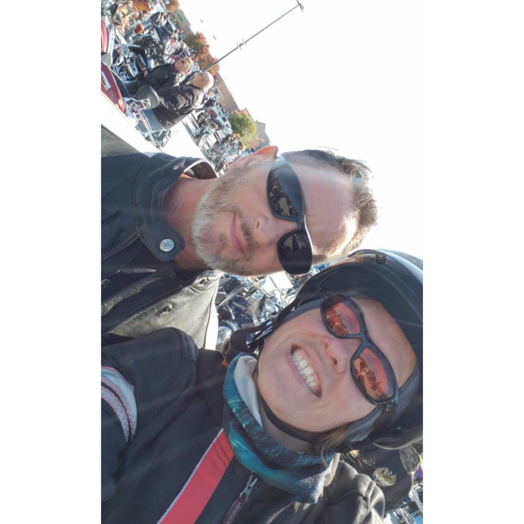 One of the Toys For Tots rides we've done!