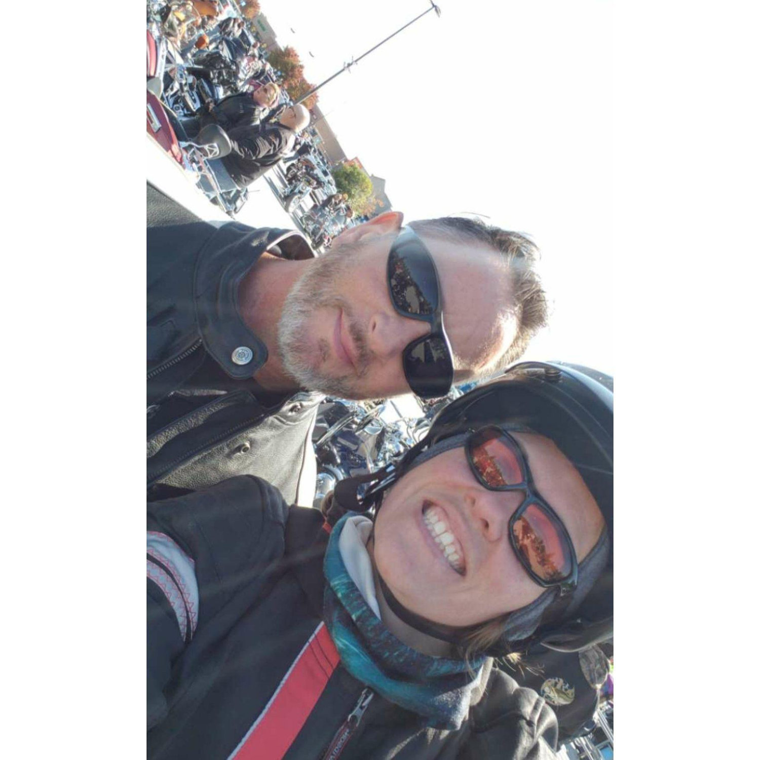 One of the Toys For Tots rides we've done!