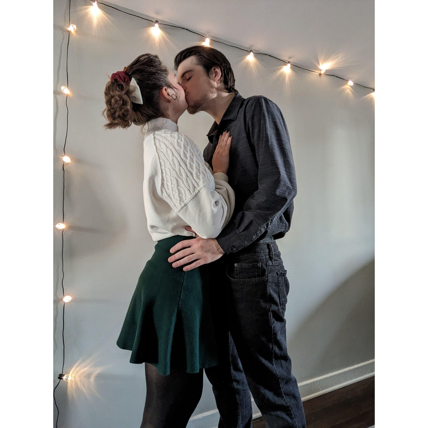 Our first Christmas celebrating as a couple