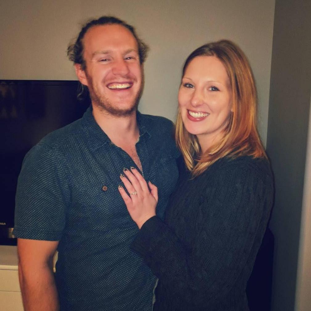 The day we got engaged!
