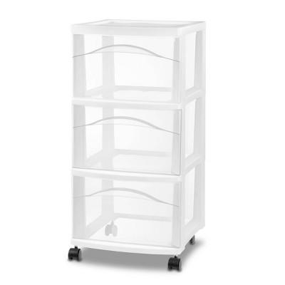 3 Drawer Medium Cart - White - - Room Essentials™