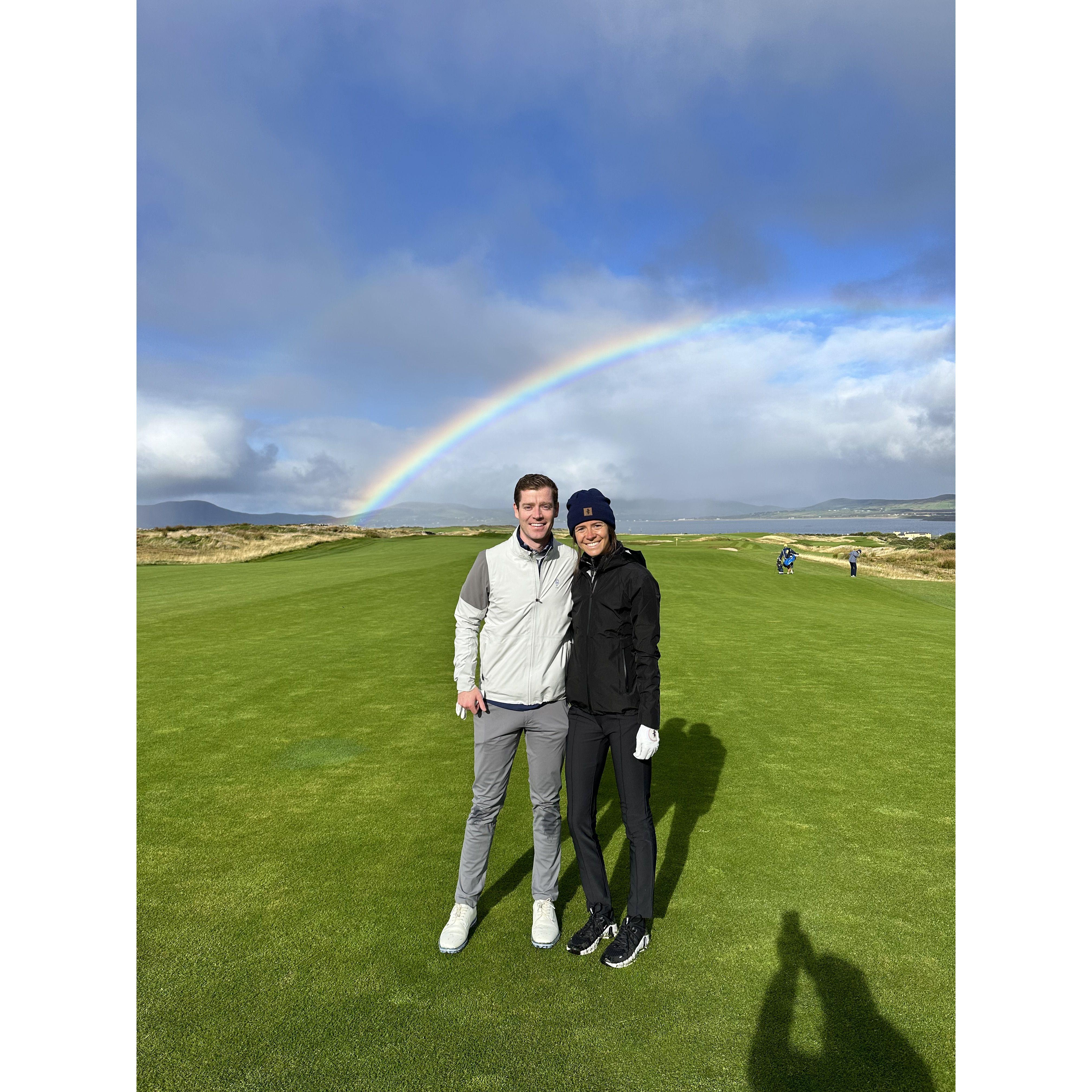 Golfing in Ireland