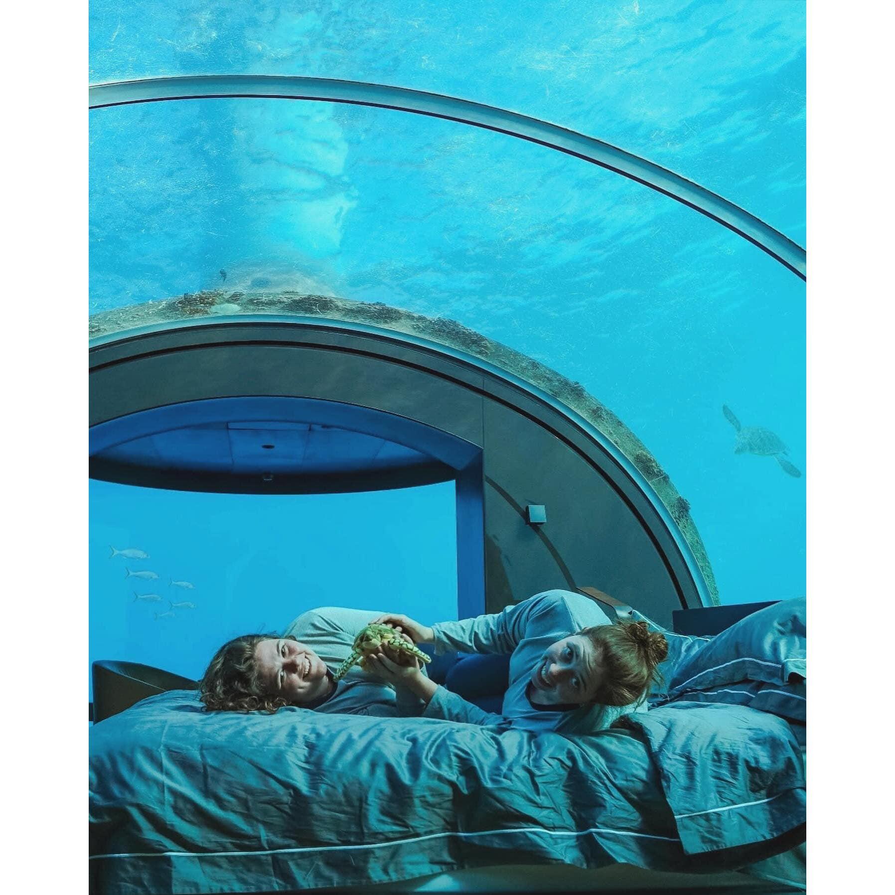 July 2024 - Underwater Hotel in the Maldives