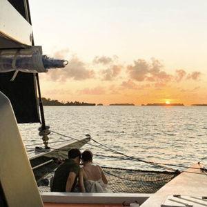 Bora Bora sunset catamaran cruise