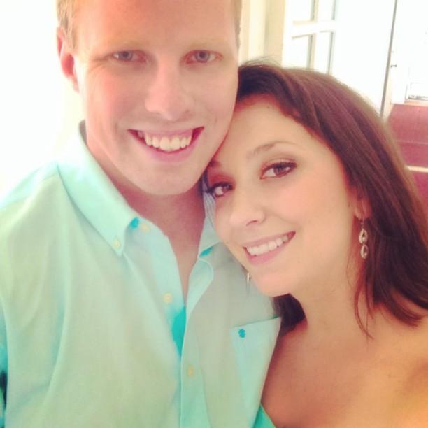 Their first wedding together - June 2015