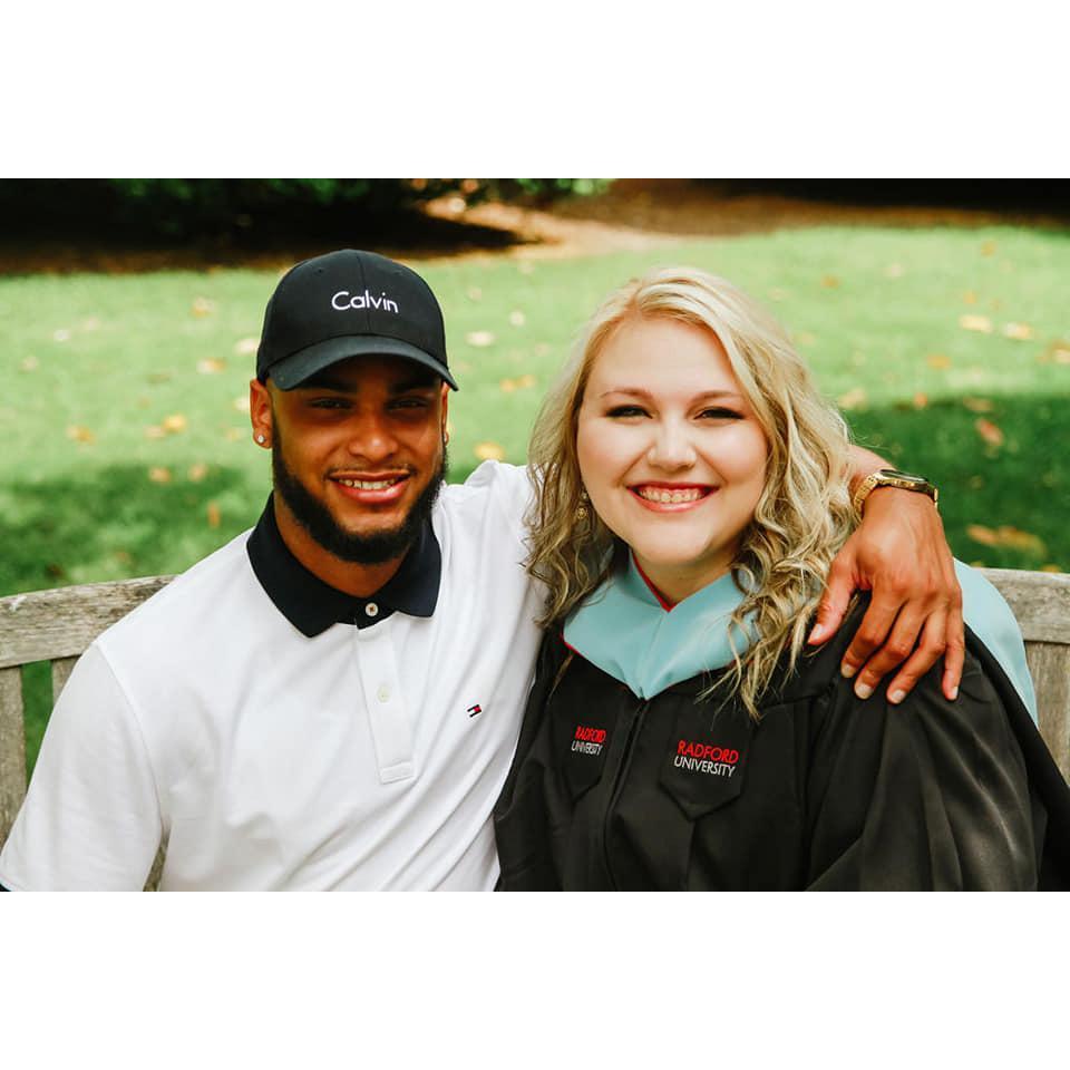 My Radford Univ. graduation in 2019