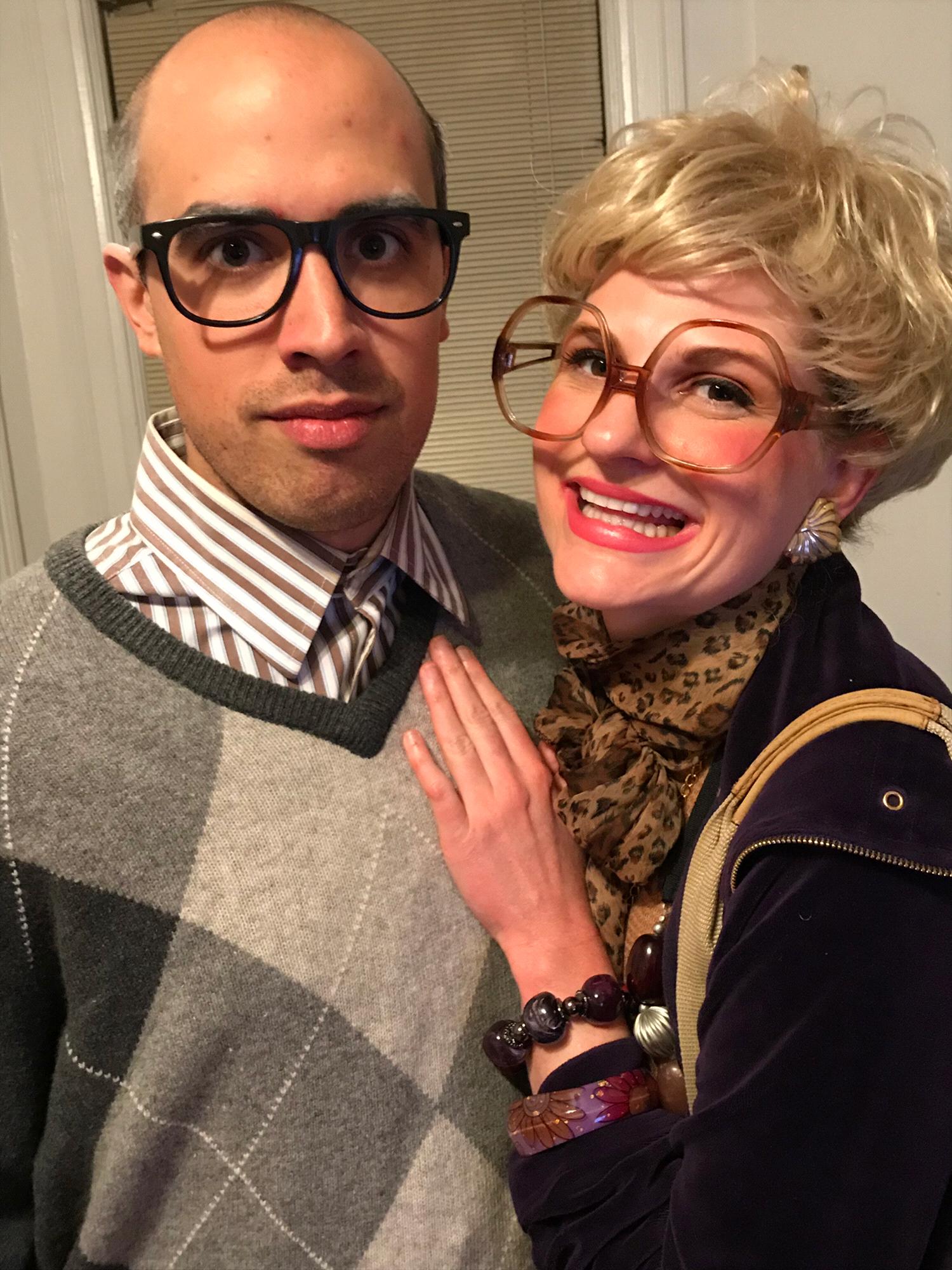 Fastforward 40 years --> Frank n Barb. Halloween 2018.