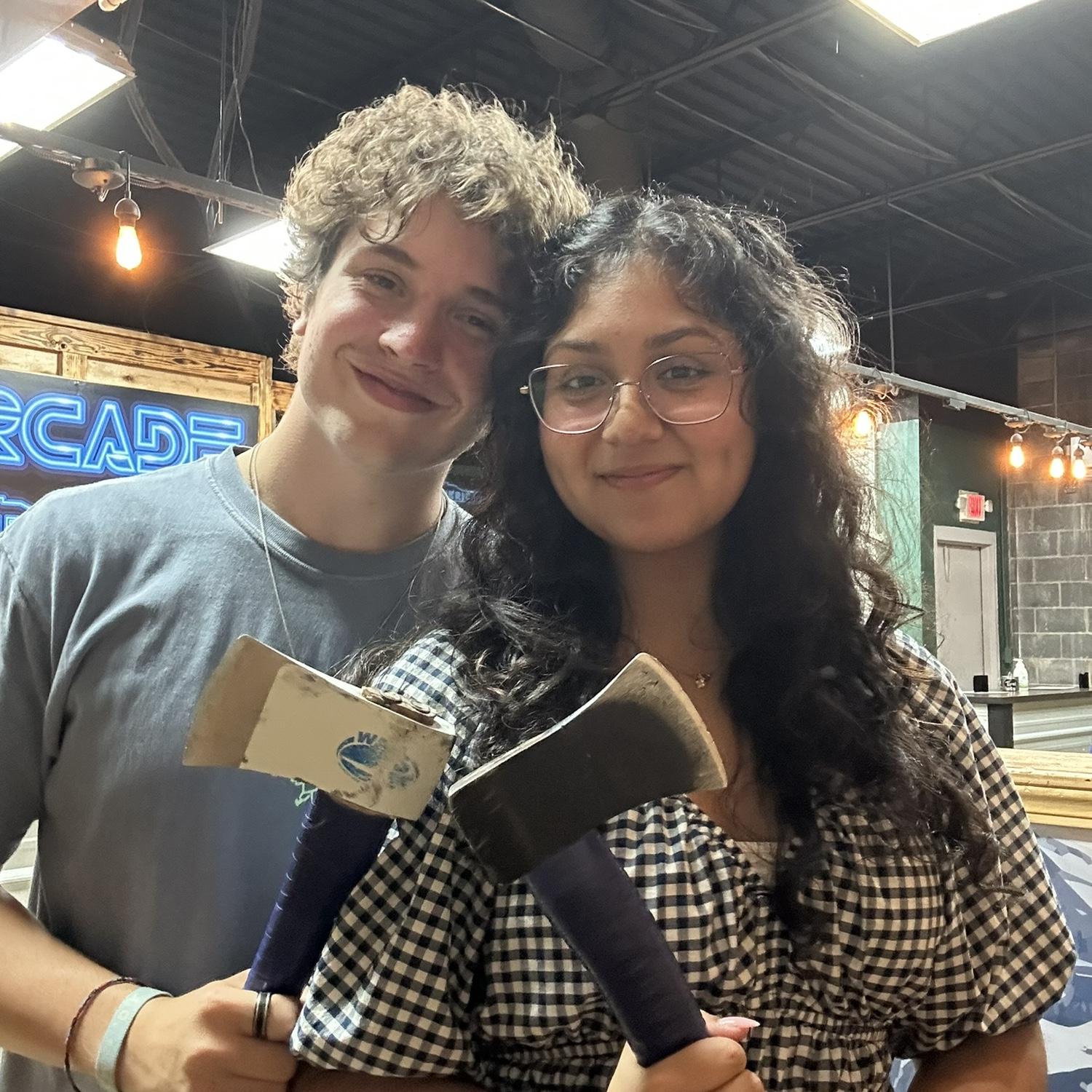 Axe throwing