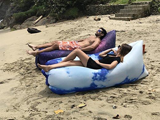 Inflatable lounge chair