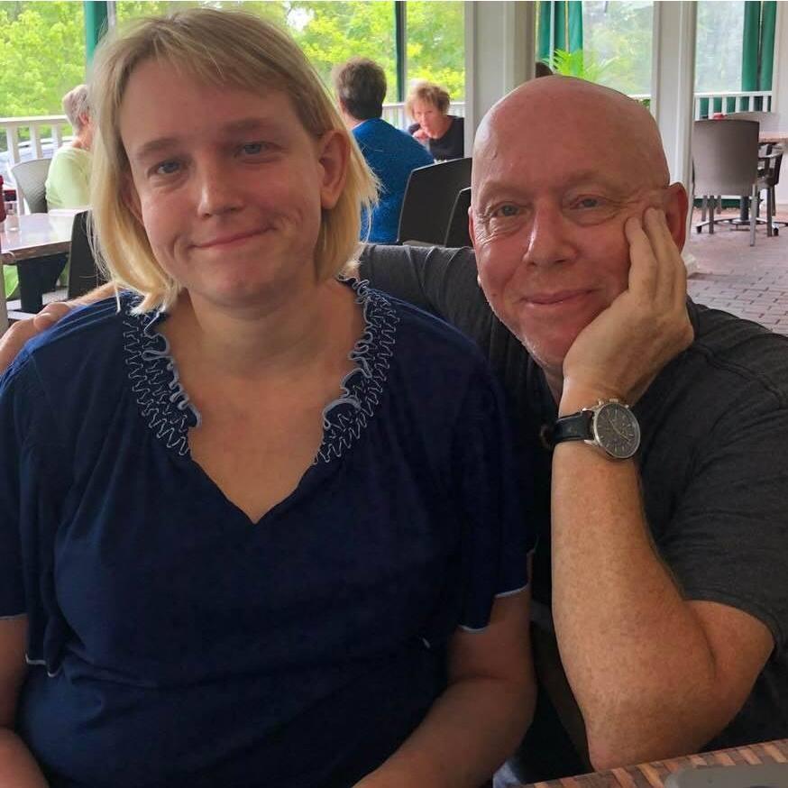 Greg and Tasha on a trip to Williamsburg September, 2018.