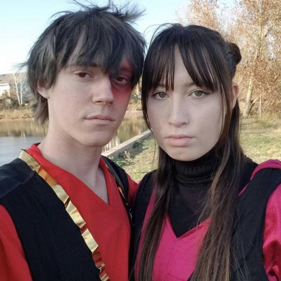 Halloween as Zuko and Mai