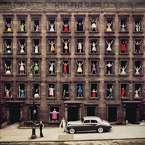Girls in the Windows, New York City, 1960 Photo Print 12x12"