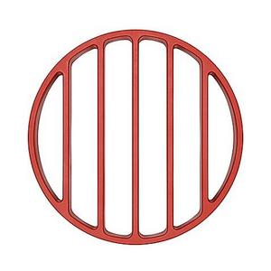 OXO Silicone Pressure Cooker Roasting Rack in Red
