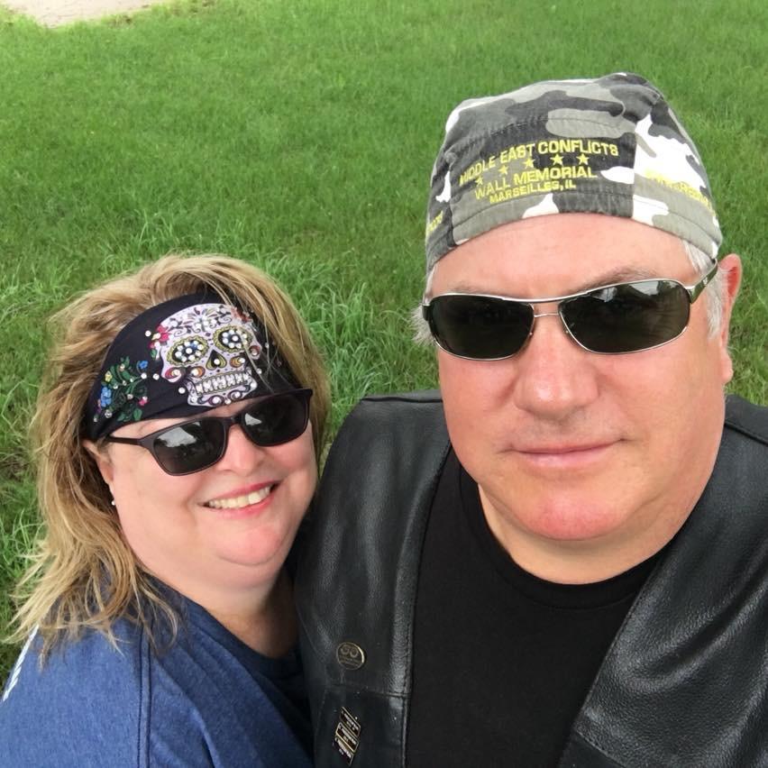 On one of our many rides in support of veterans