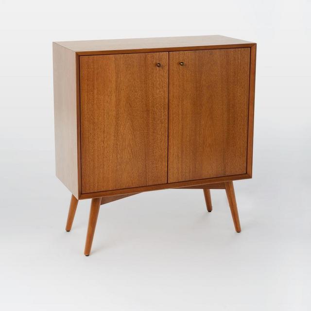 Mid Century Entry Cabinet V2CabinetStandardWoodAcorn