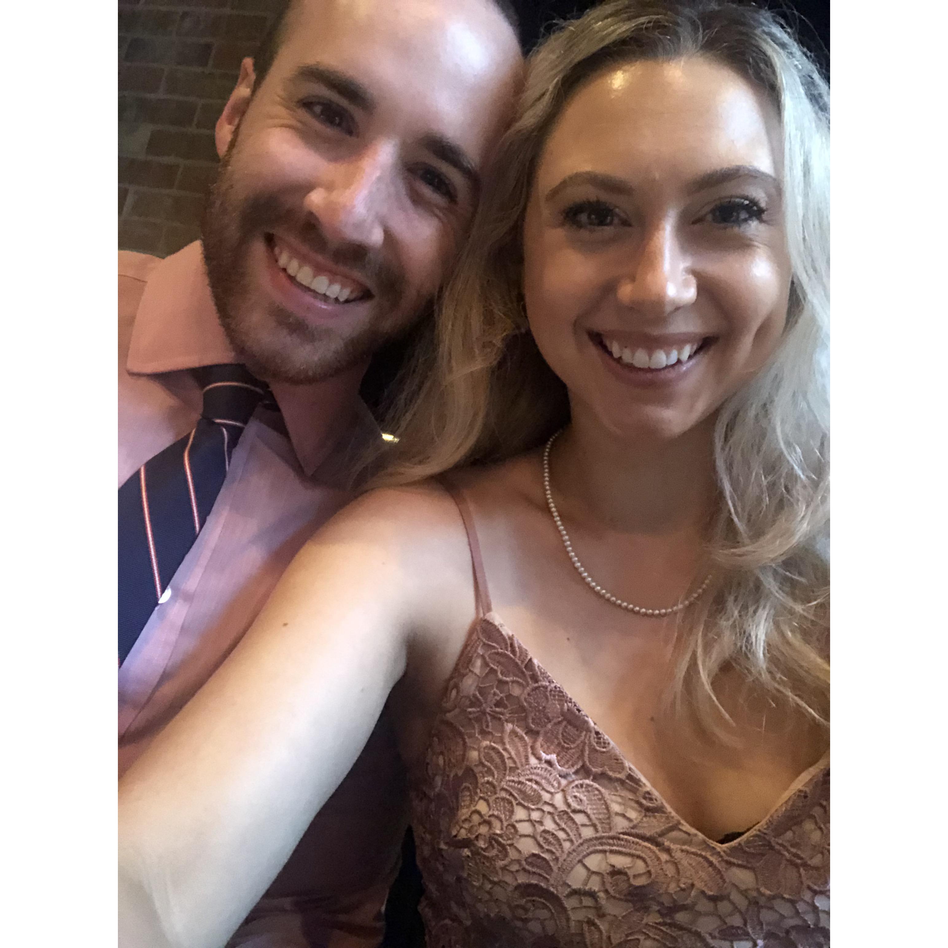 At our friends Matt & Cully's beautiful wedding in July of 2021!