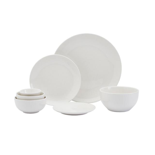Inspiration by Denmark Round Coupe 42pc Dinnerware Set, Serve for 6