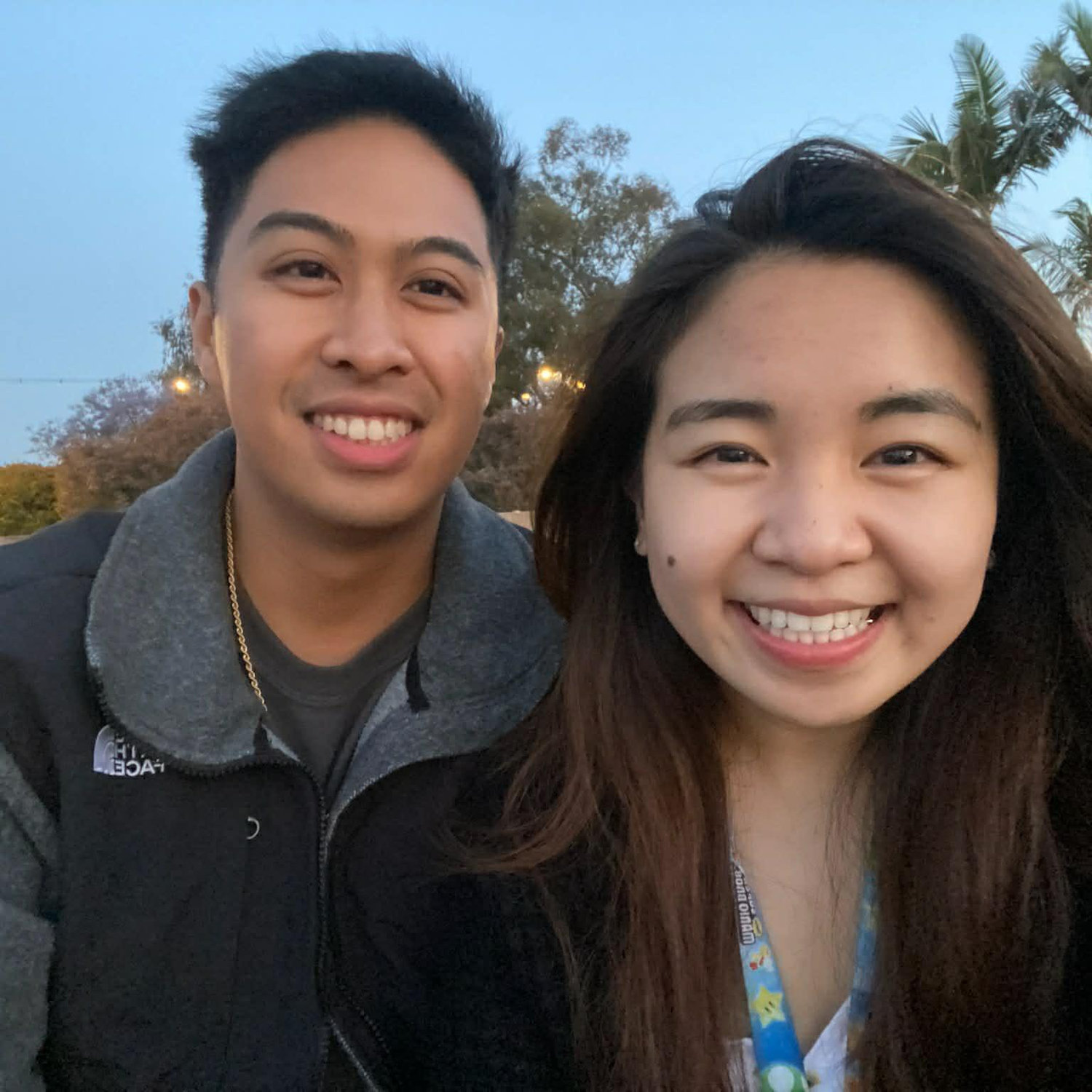 Our first photo together <3