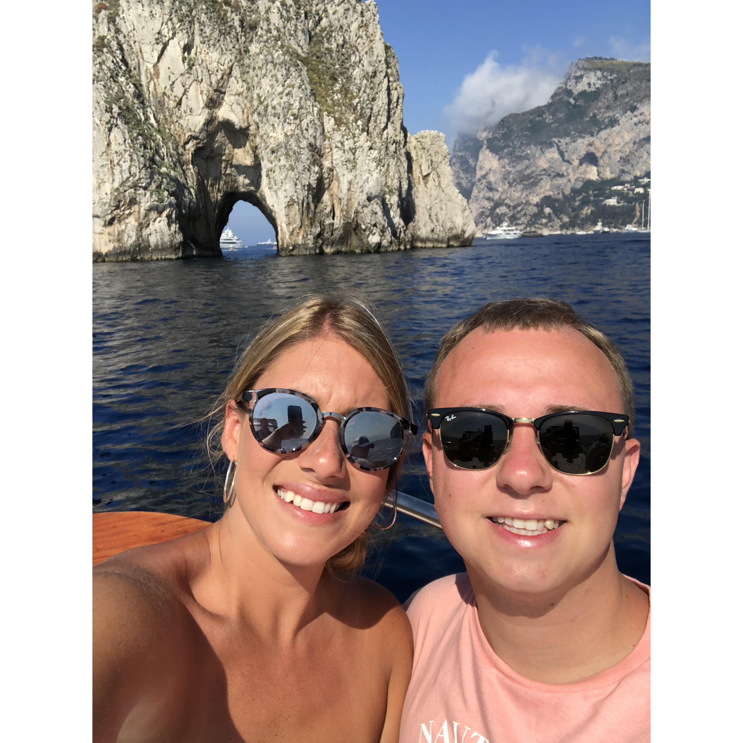 sailing to the island of Capri!-June, 2018