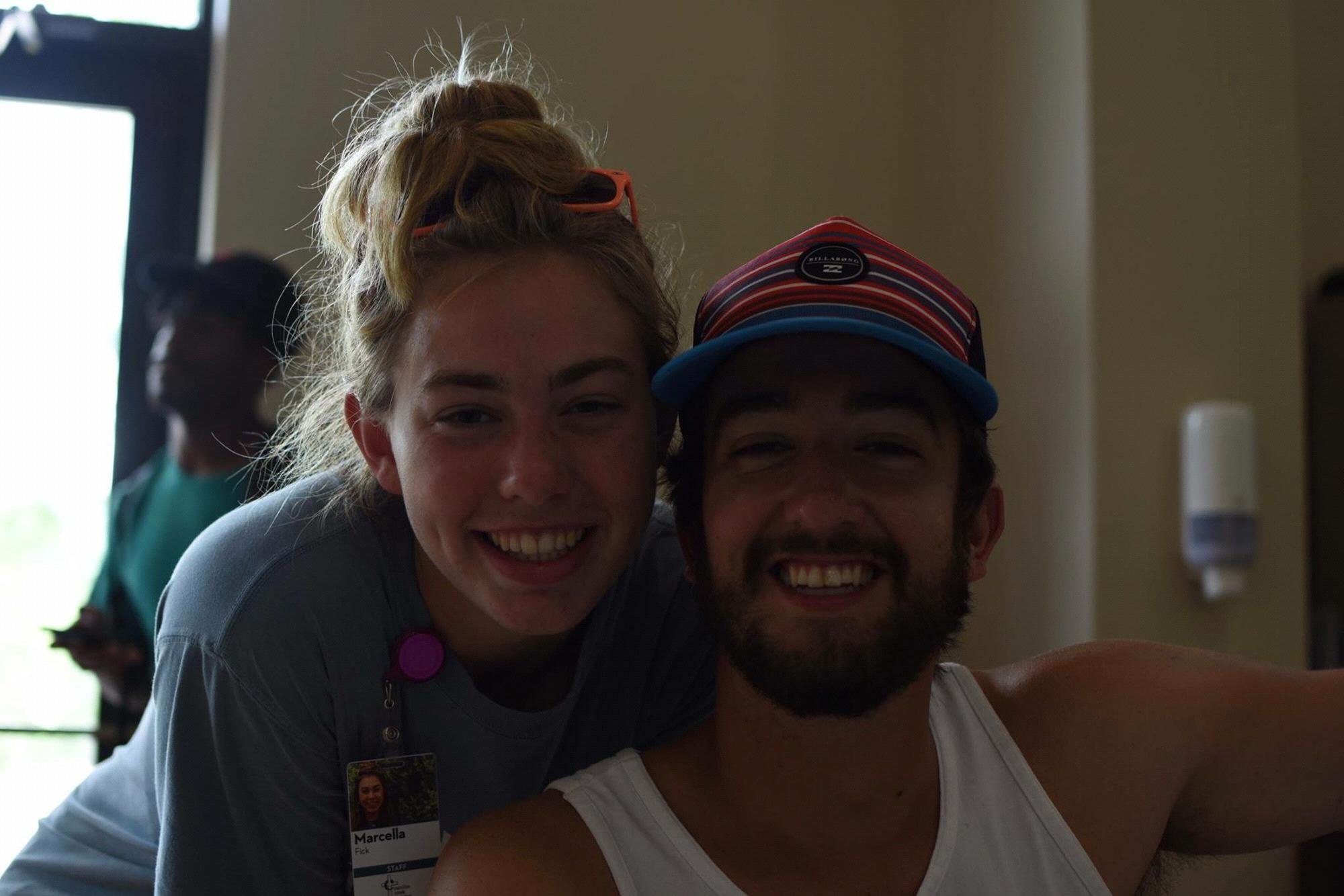 Serving at Carolina Creek in June 2017!