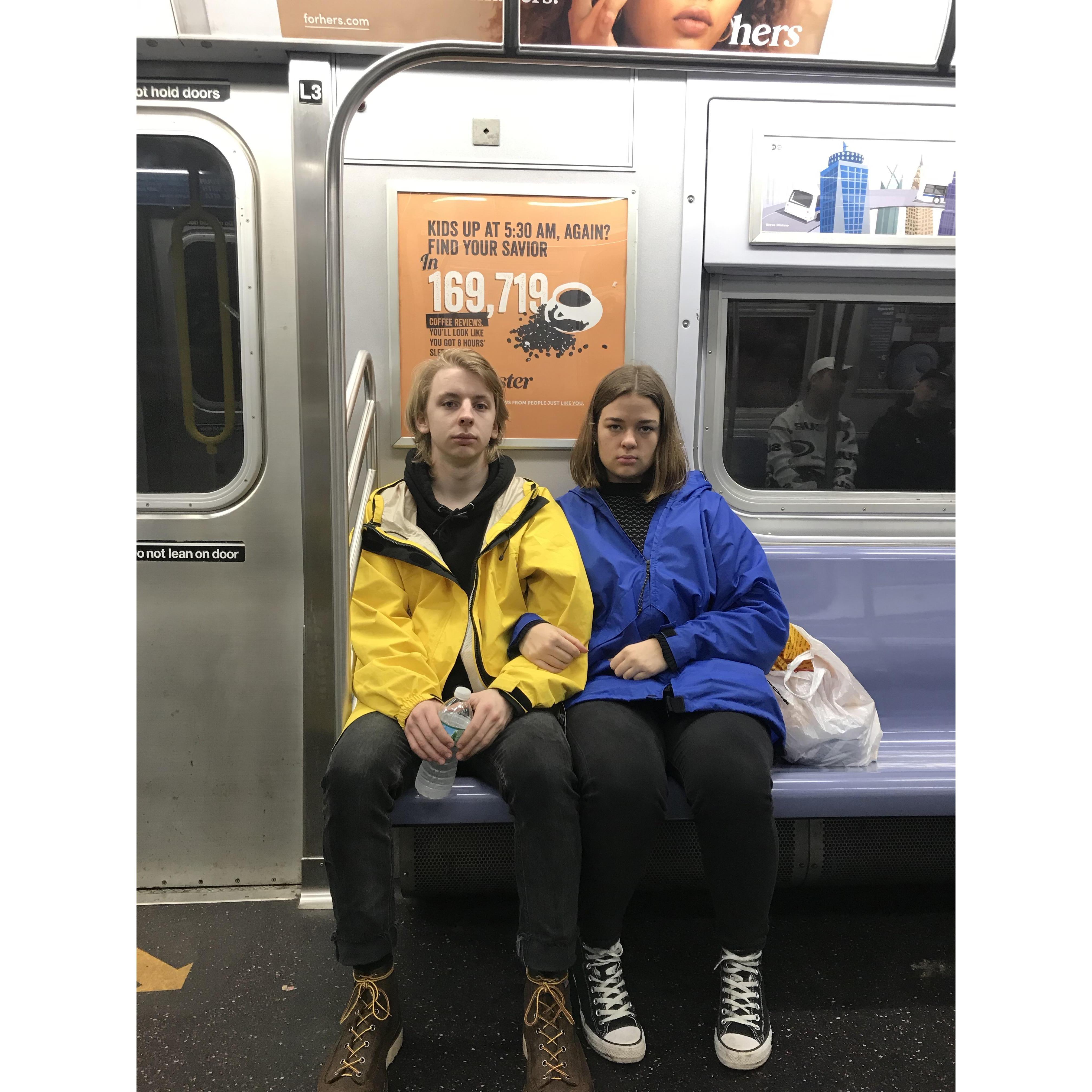 Endless subway rides.