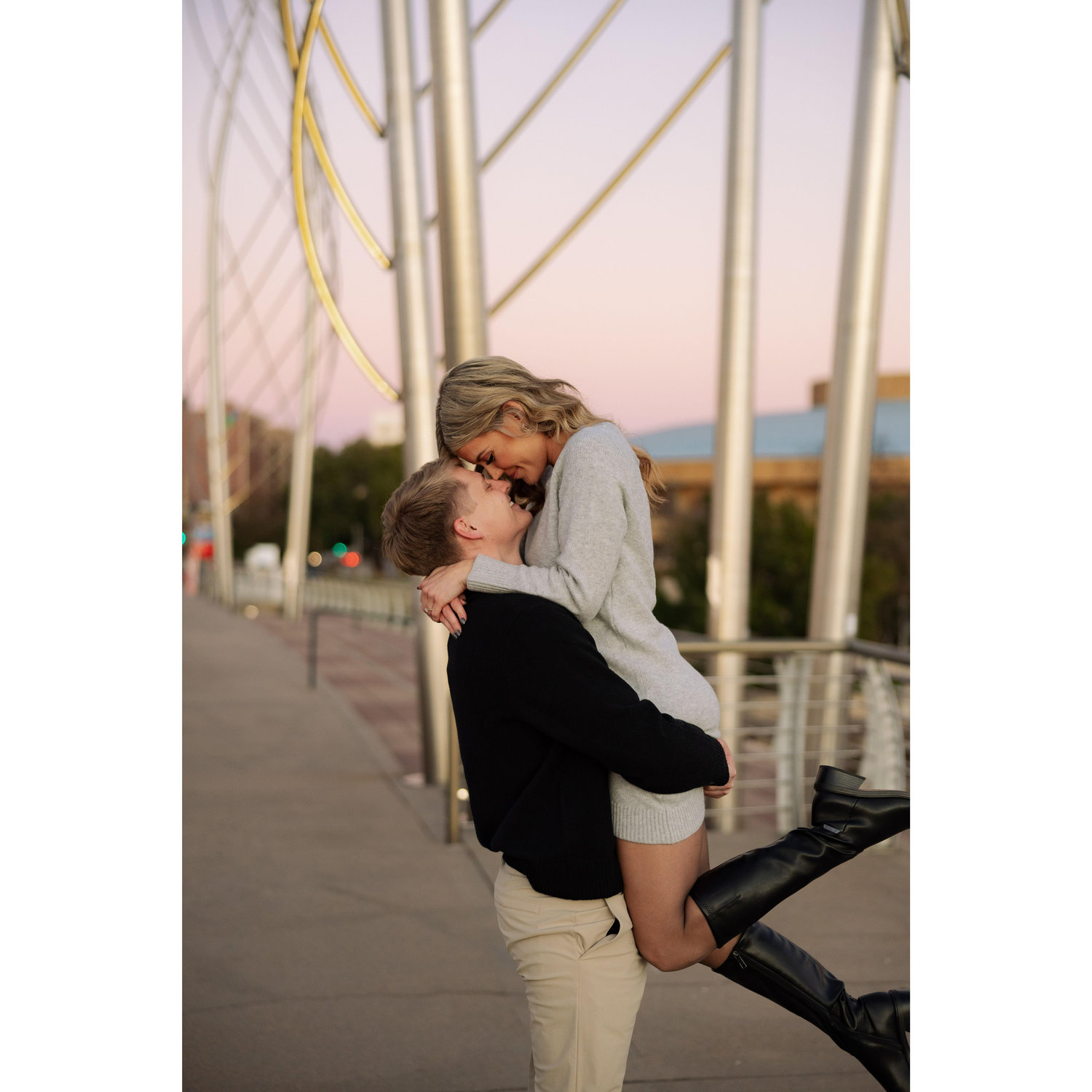 We had so much fun with our engagement shoot!