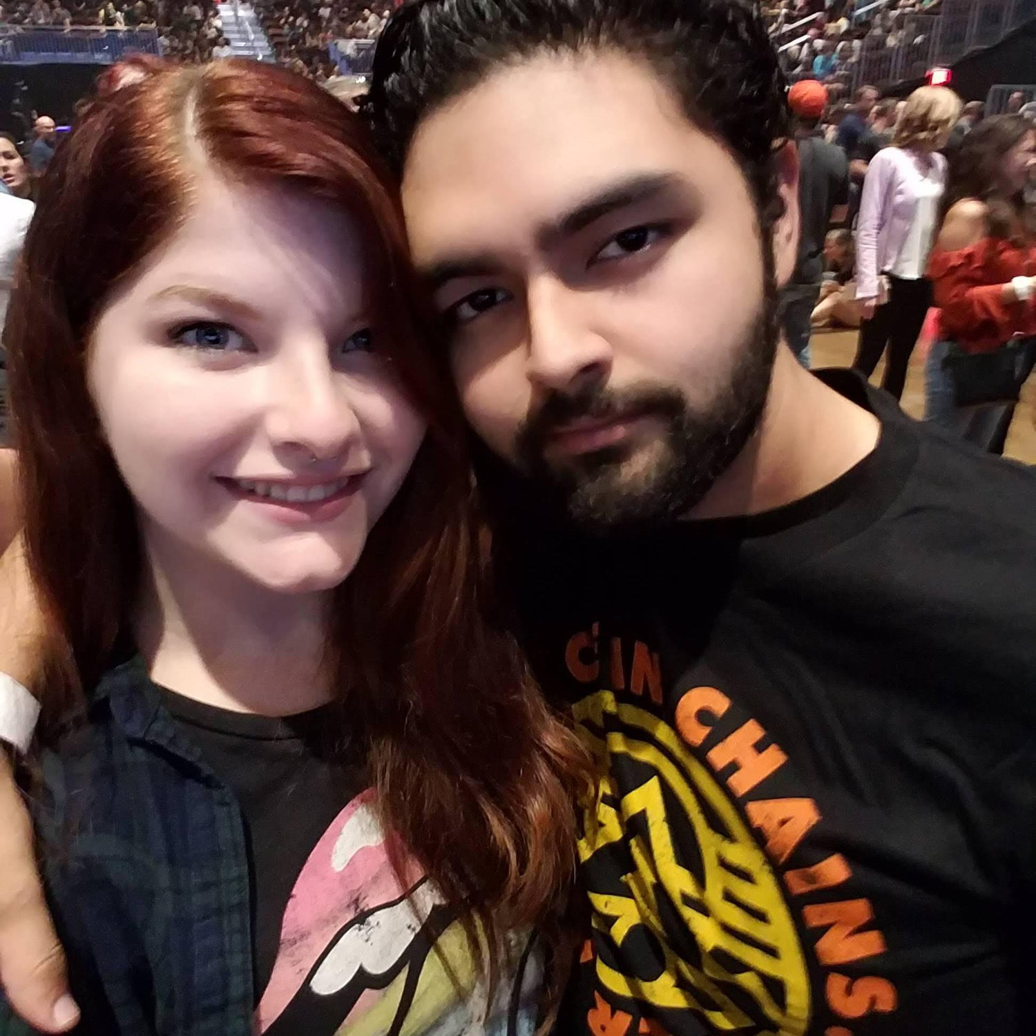 Our first concert together and first time seeing Alice in Chains - October 28, 2018